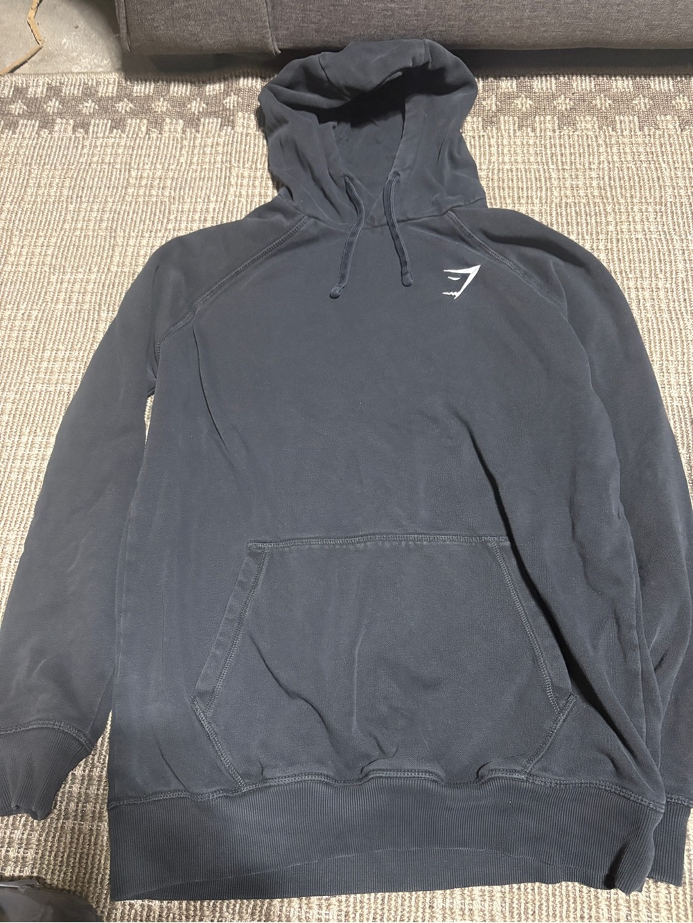 Gymshark Men's Pullover Hoodie in Black